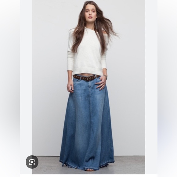 Citizens of Humanity Jeans Anja Maxi Skirt - Picture 2 of 14